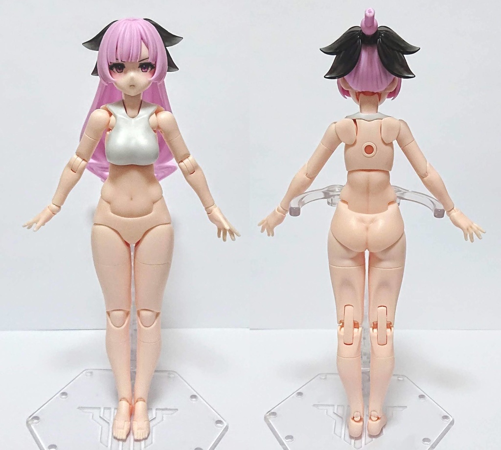 メガミデバイス 「BD-Mサイズのお腹、骨盤」 3Dプリンター出力品