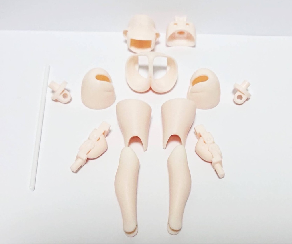 メガミデバイス 皇巫サイズ 「大きめの身体」3Dプリンター出力品