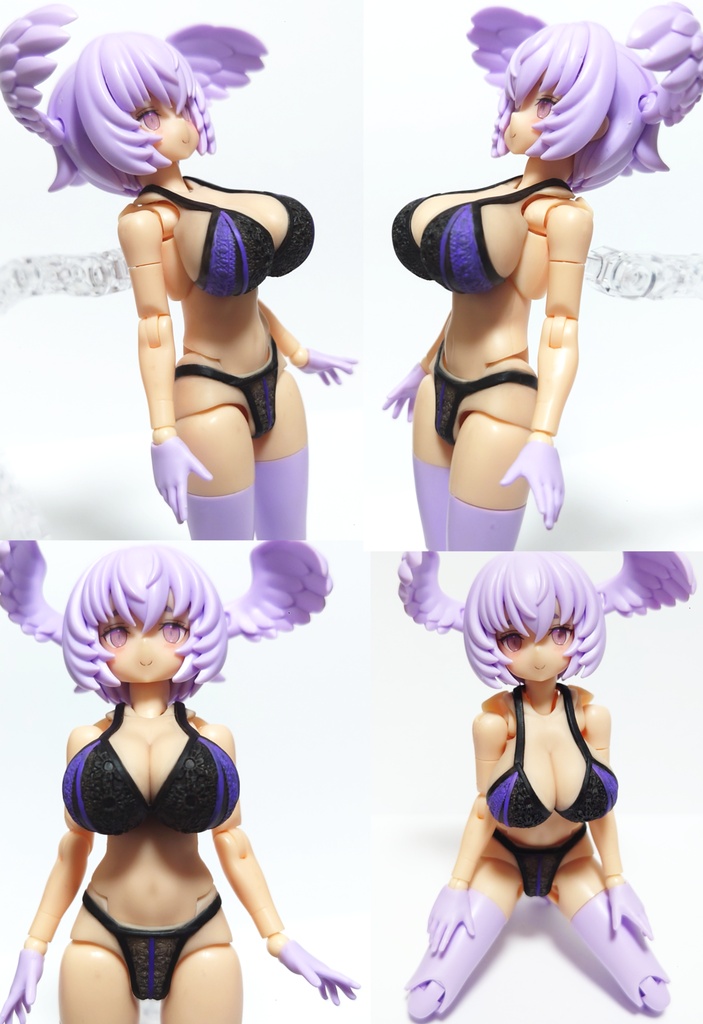 メガミデバイス【BOOTH限定商品】 「レース下着 M03 塗装用パーツ 改造キット」3Dプリンター出力品【在庫無くなり次第販売終了】