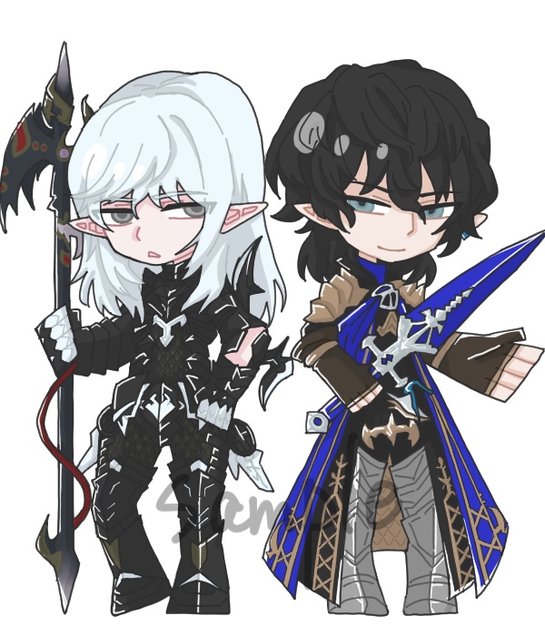 【ミニアクリルスタンド】エスティニアン×アイメリク