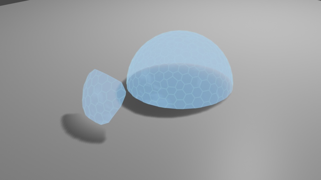 バリア Magic Barrier Blenderファイル