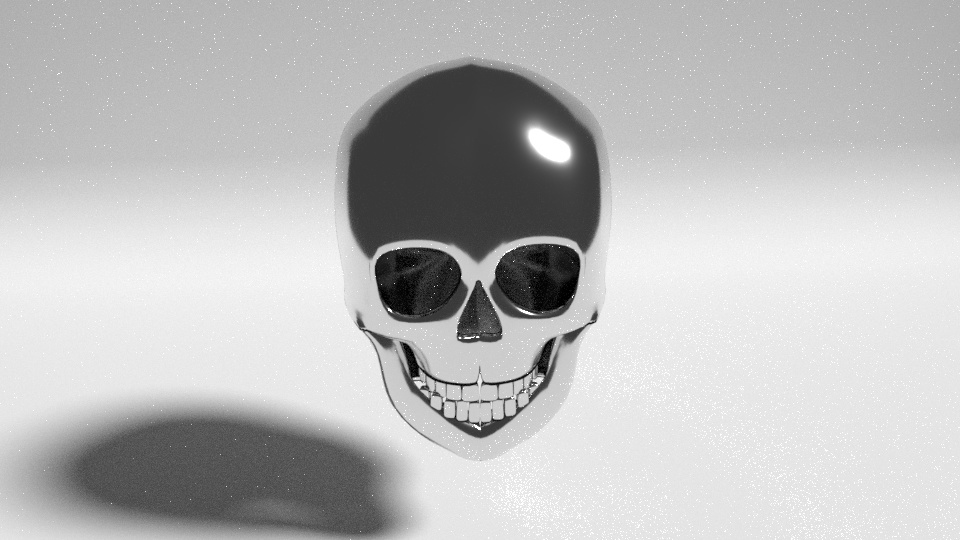 [3Dモデル]骸骨の頭 blender Scull