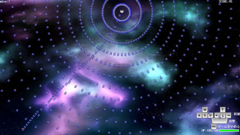 弾幕シューティングゲーム BulletHell FINALFLIGHT