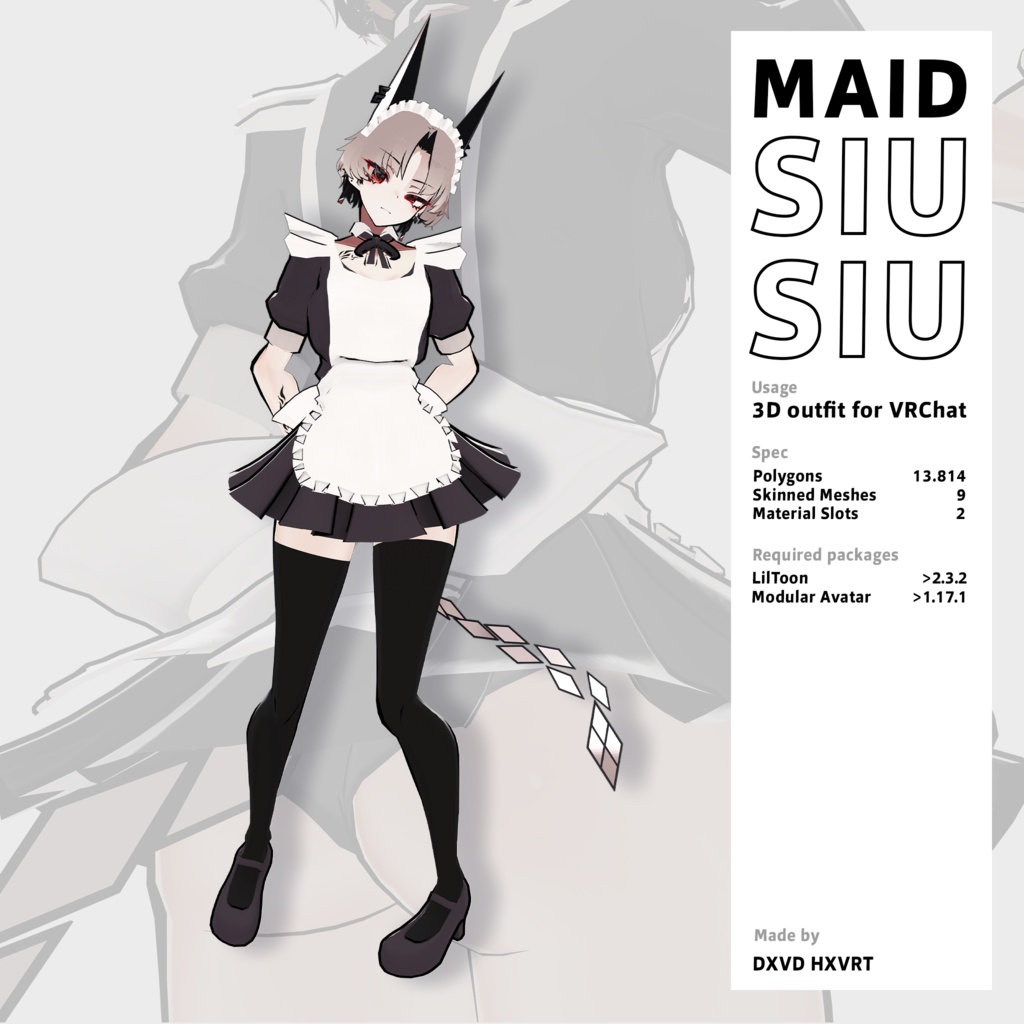 SiuSiu Maid outfit