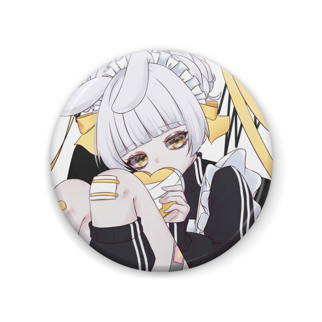 缶バッジ(バレンタイン限定イラスト)