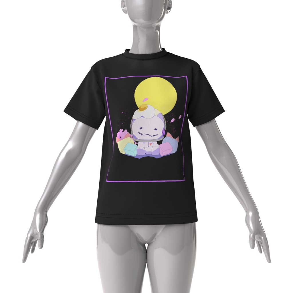 【誕生日記念】お揃いTシャツ(black ver.)