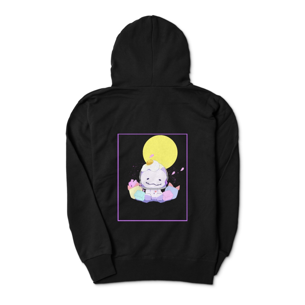 【誕生日記念】バックプリントパーカー(black ver.)