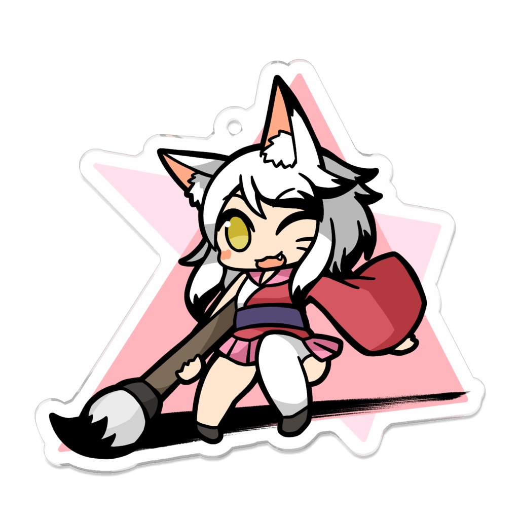 松風ふう【アクリルキーホルダー】