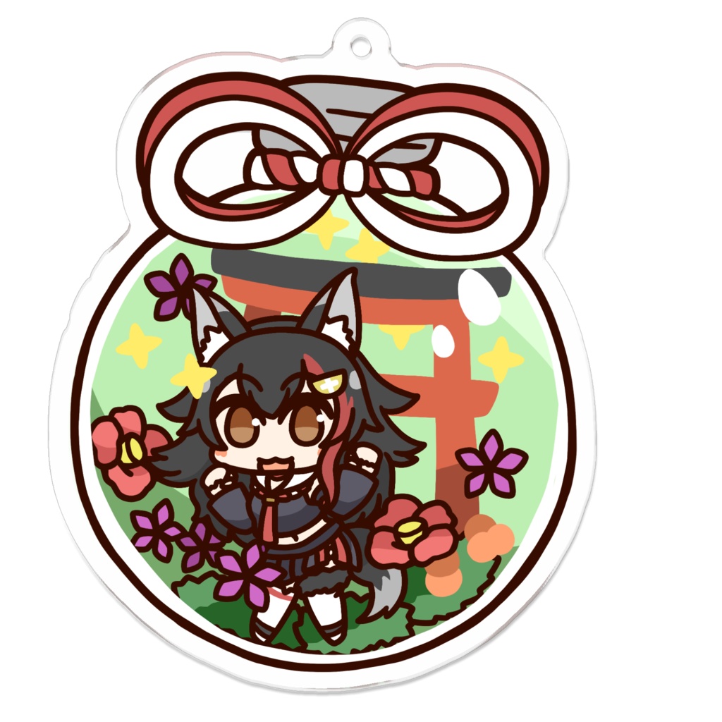 【非公式】大神ミオ【アクリルキーホルダー】