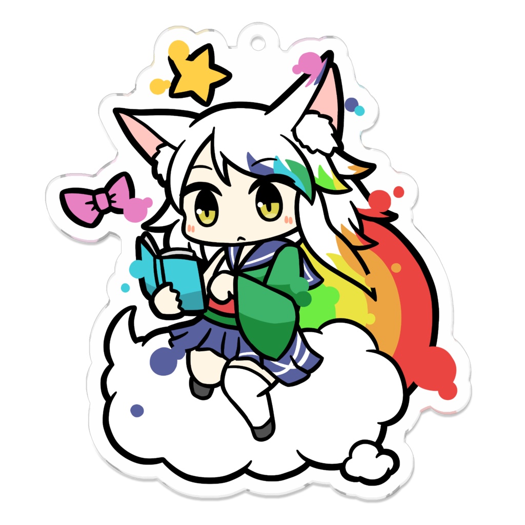 松風ふう【アクリルキーホルダー】