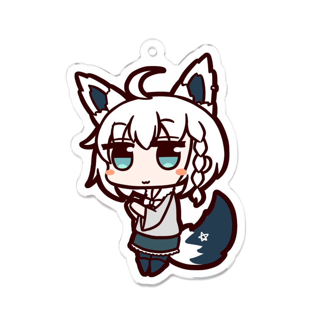 【非公式】白上フブキ【アクリルキーホルダー】