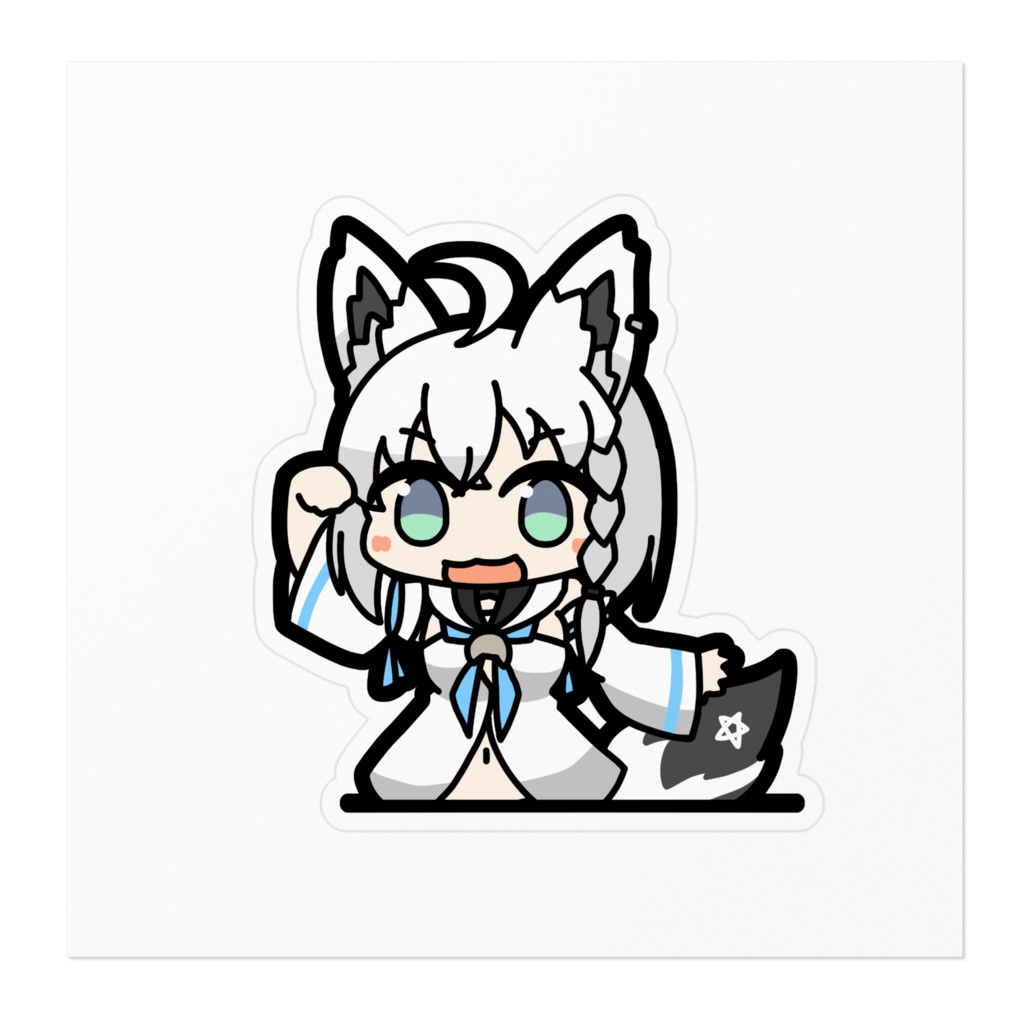 【非公式】白上フブキ【ステッカー】