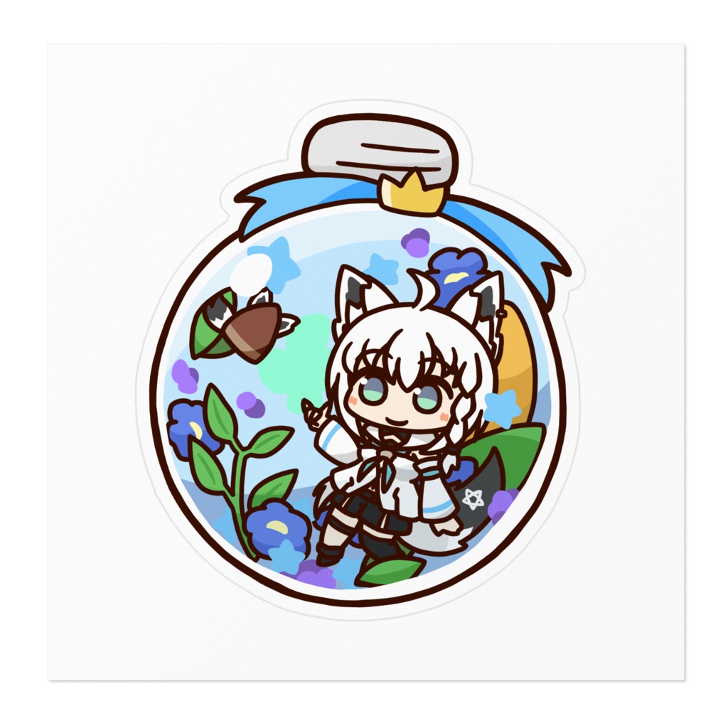 【非公式】白上フブキ【ステッカー】