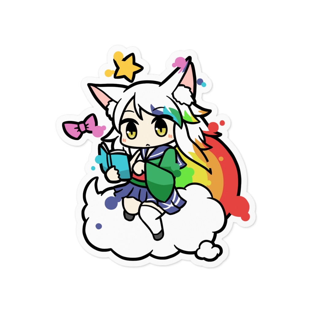 松風ふう【ステッカー】