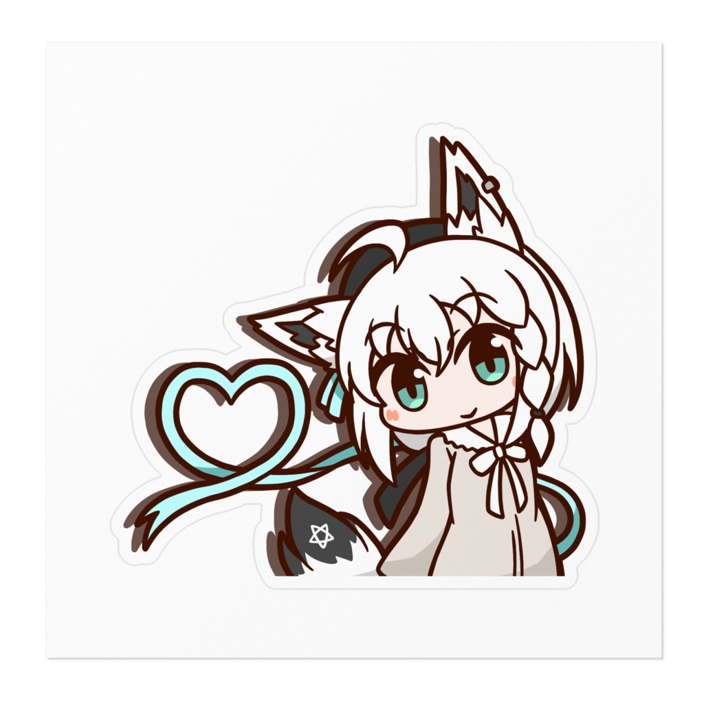 【非公式】白上フブキ【ステッカー】