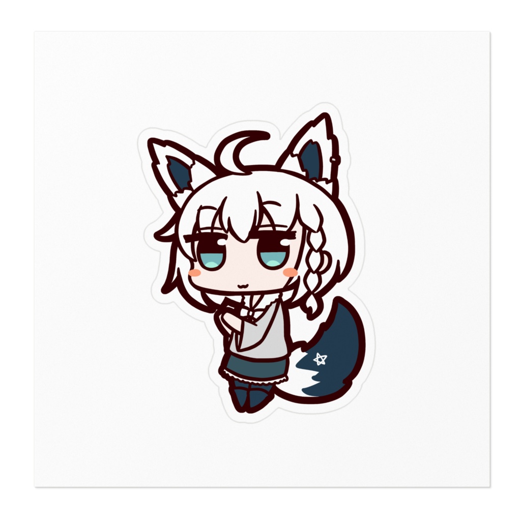 【非公式】白上フブキ【ステッカー】