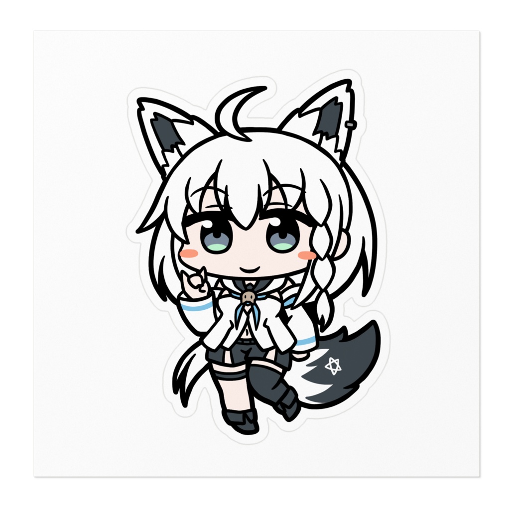 【非公式】白上フブキ【ステッカー】