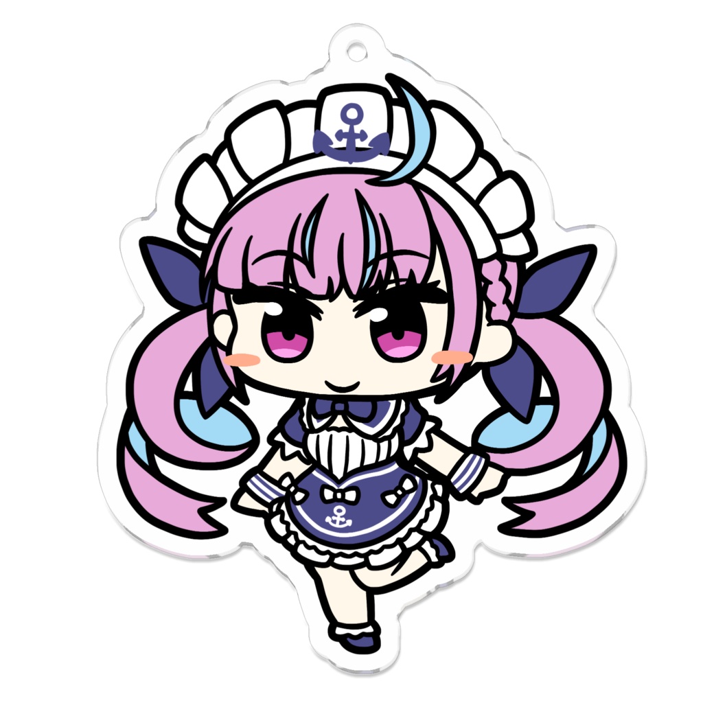 【非公式】湊あくあ【アクリルキーホルダー】