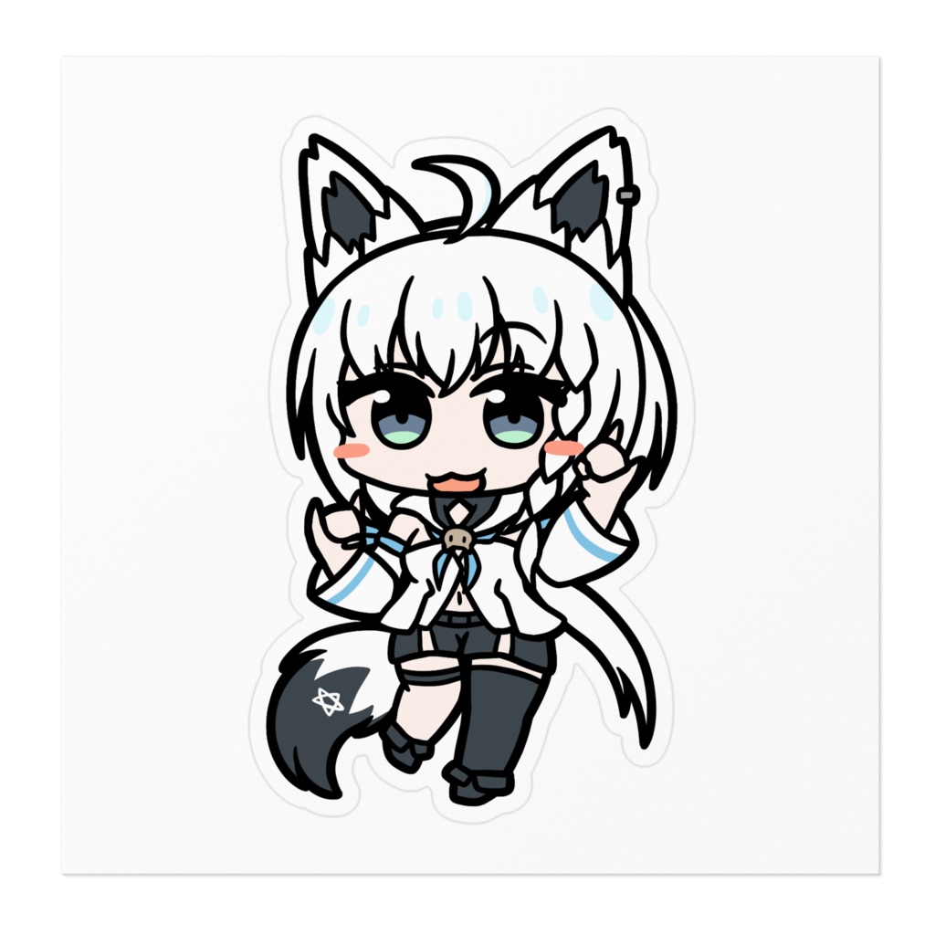 【非公式】白上フブキ【ステッカー】