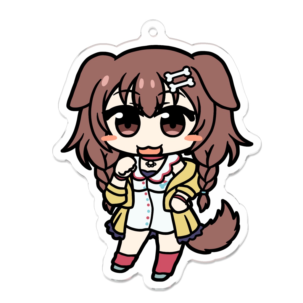 【非公式】戌神ころね【アクリルキーホルダー】