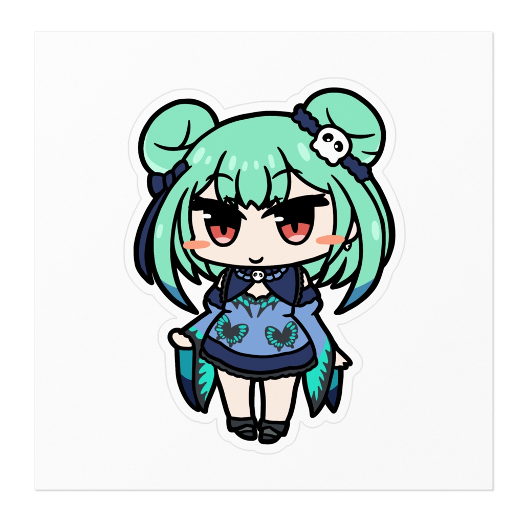 【非公式】潤羽るしあ【ステッカー】