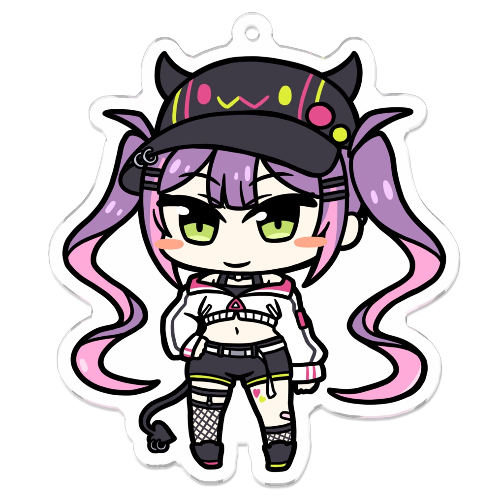 【非公式】常闇トワ【アクリルキーホルダー】