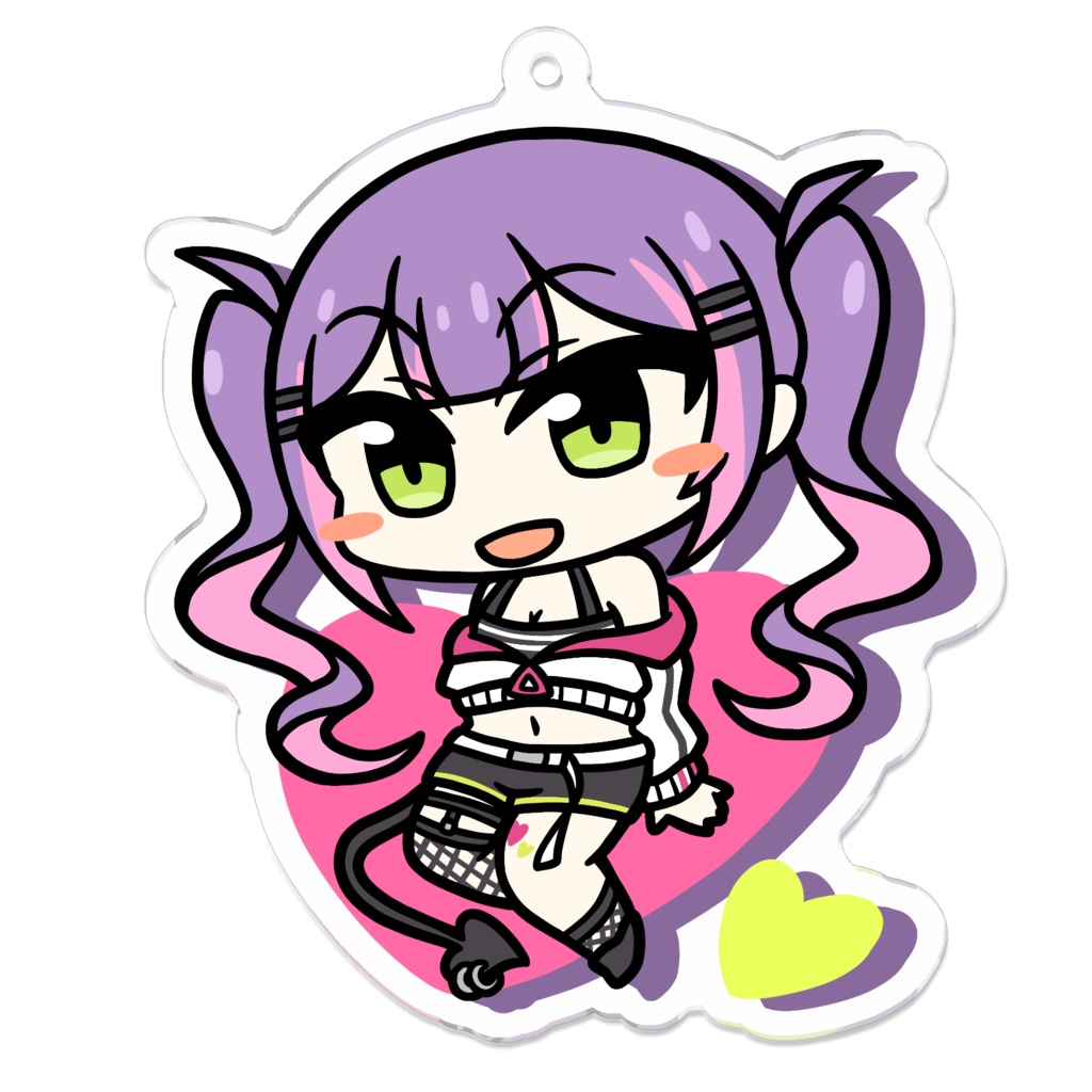 【非公式】常闇トワ【アクリルキーホルダー】