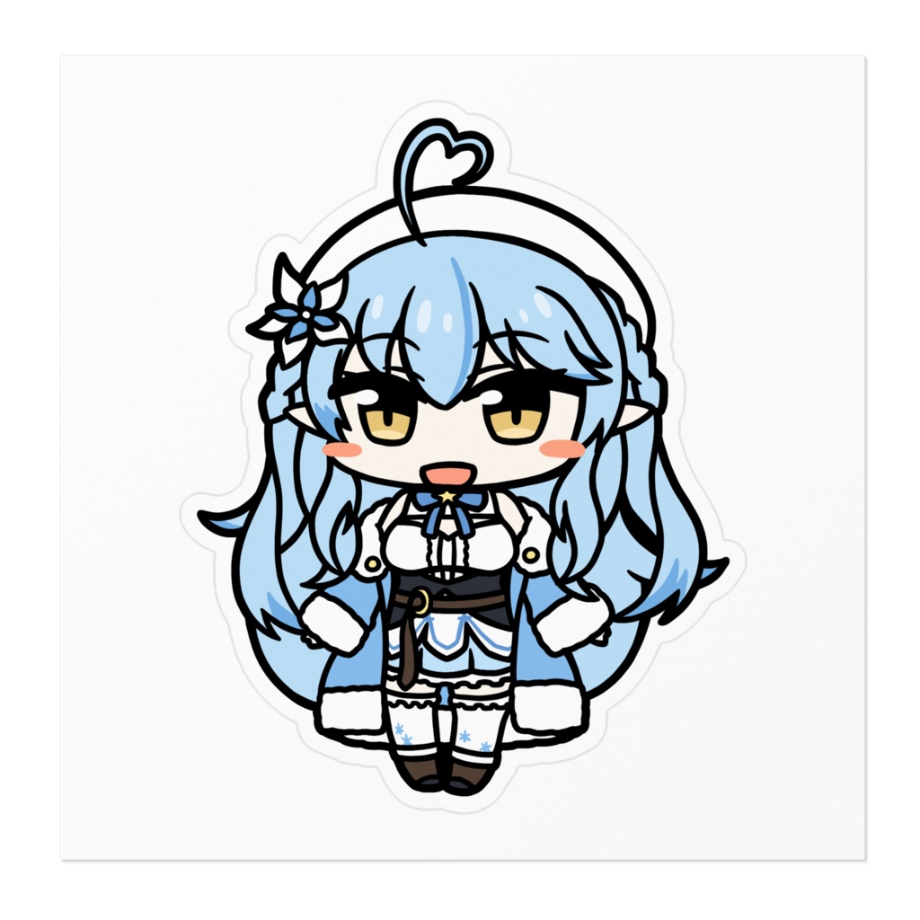 【非公式】雪花ラミィ【ステッカー】