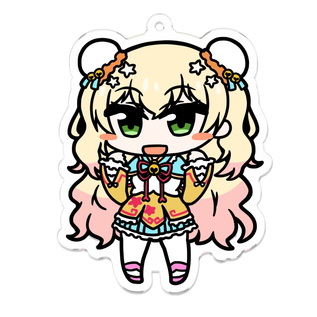 【非公式】桃鈴ねね【アクリルキーホルダー】