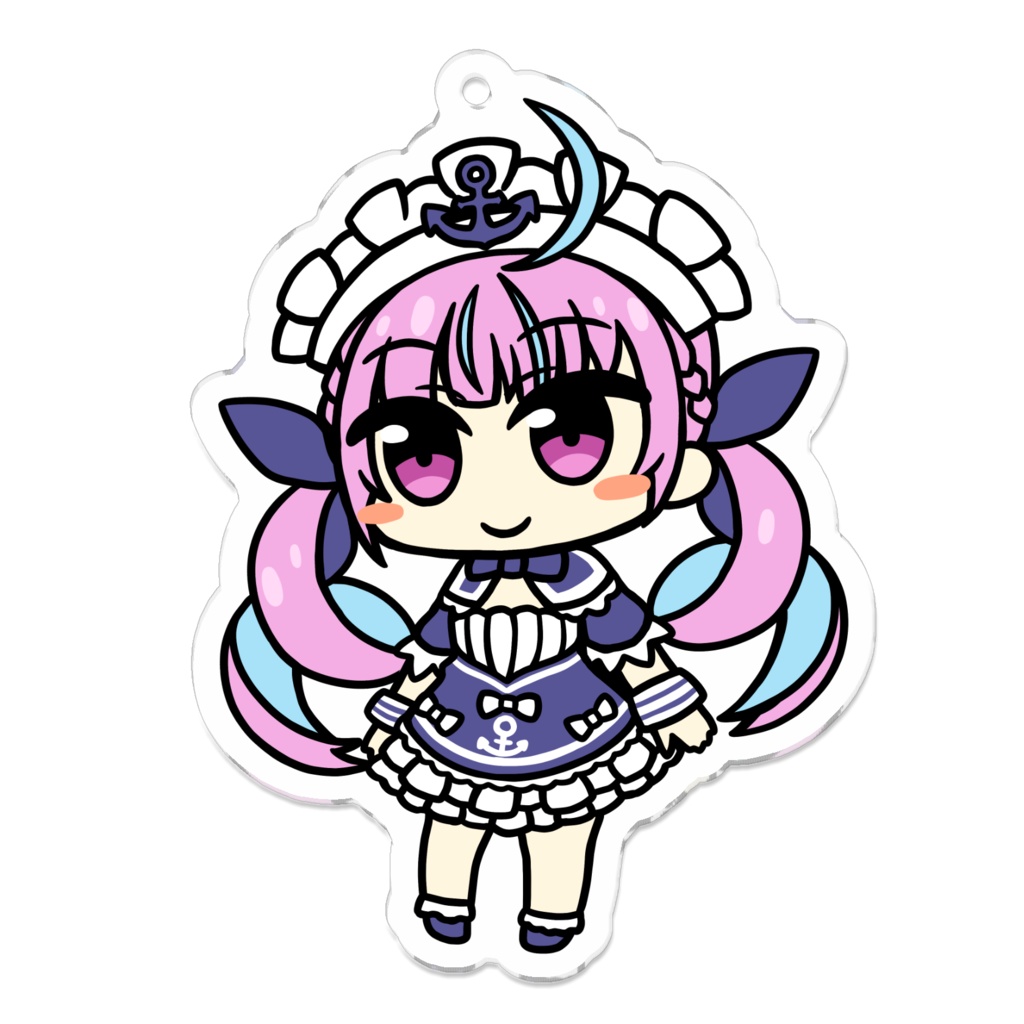 【非公式】湊あくあ【アクリルキーホルダー】