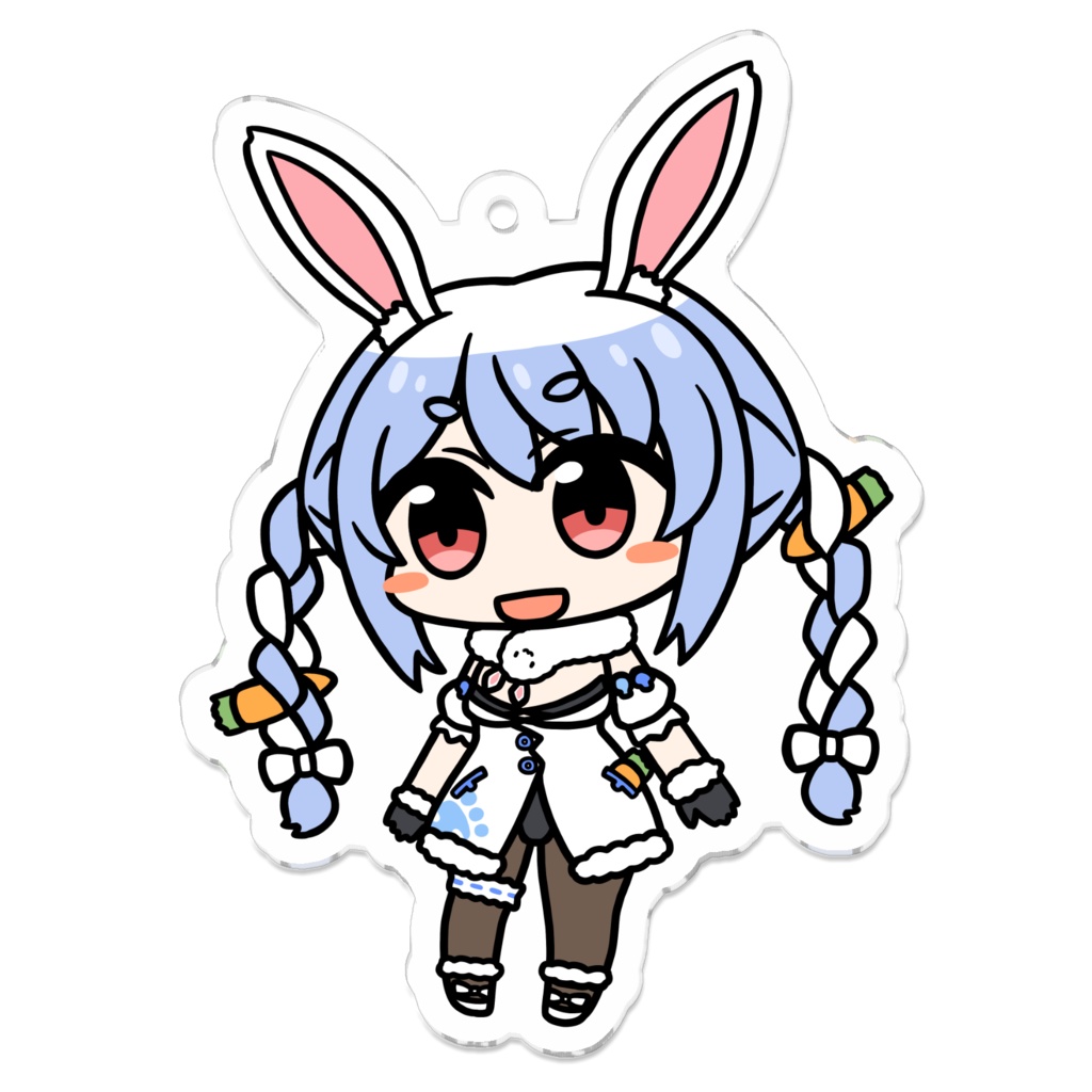【非公式】兎田ぺこら【アクリルキーホルダー】