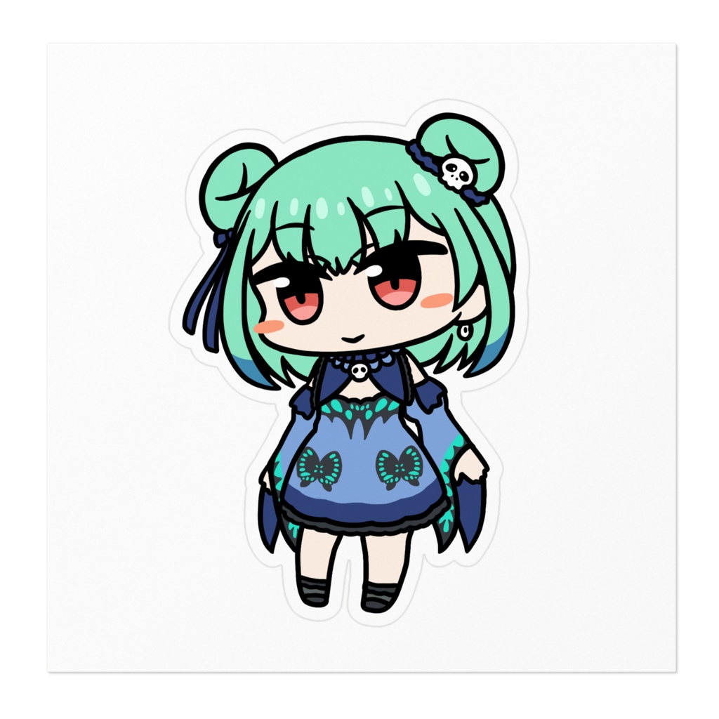 【非公式】潤羽るしあ【ステッカー】