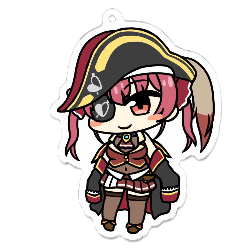 【非公式】宝鐘マリン【アクリルキーホルダー】