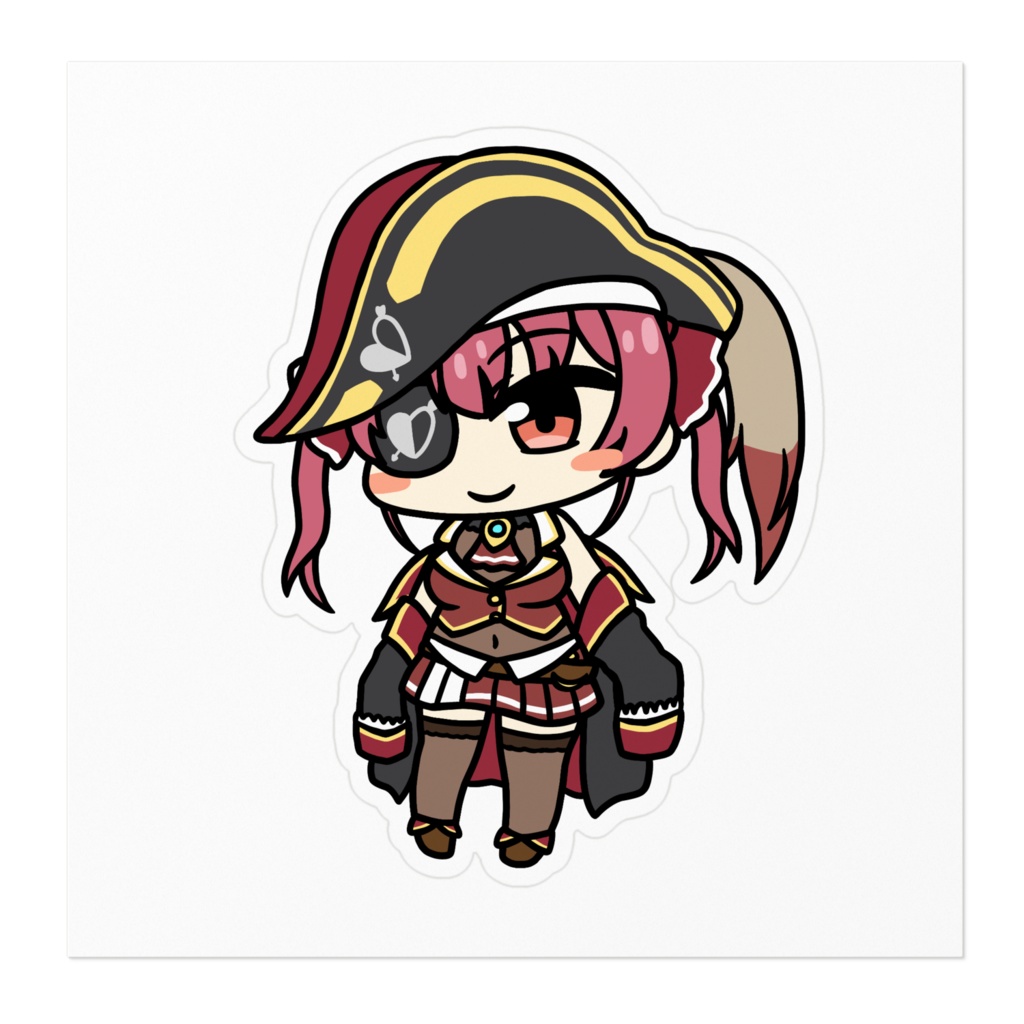 【非公式】宝鐘マリン【ステッカー】