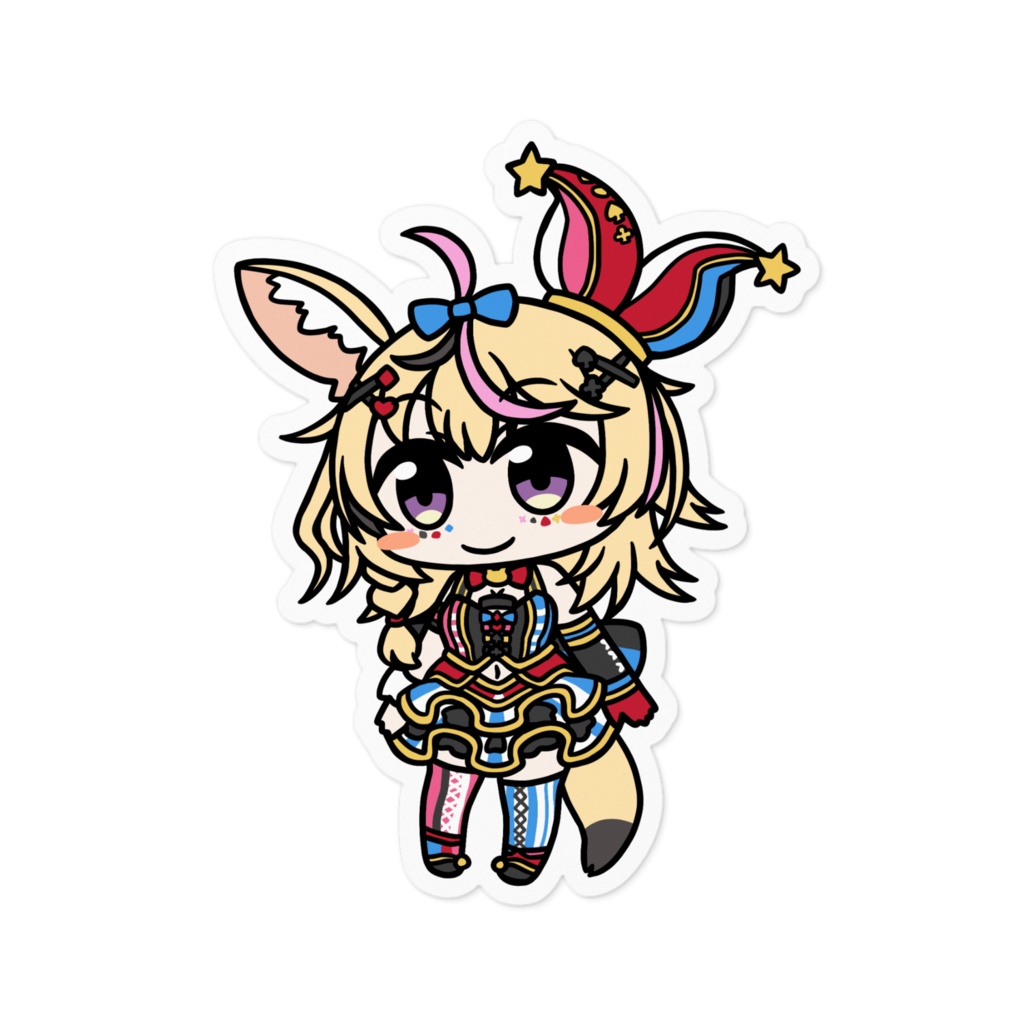 【非公式】尾丸ポルカ【ステッカー】