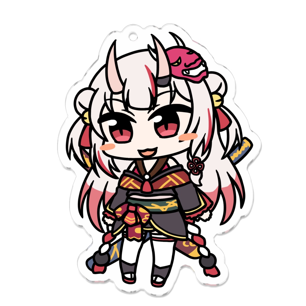 【非公式】百鬼あやめ【アクリルキーホルダー】