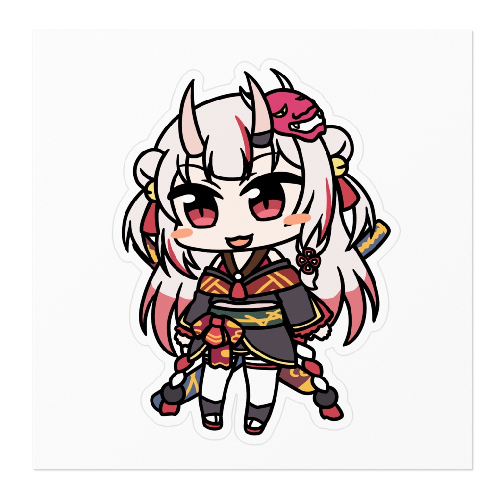 【非公式】百鬼あやめ【ステッカー】