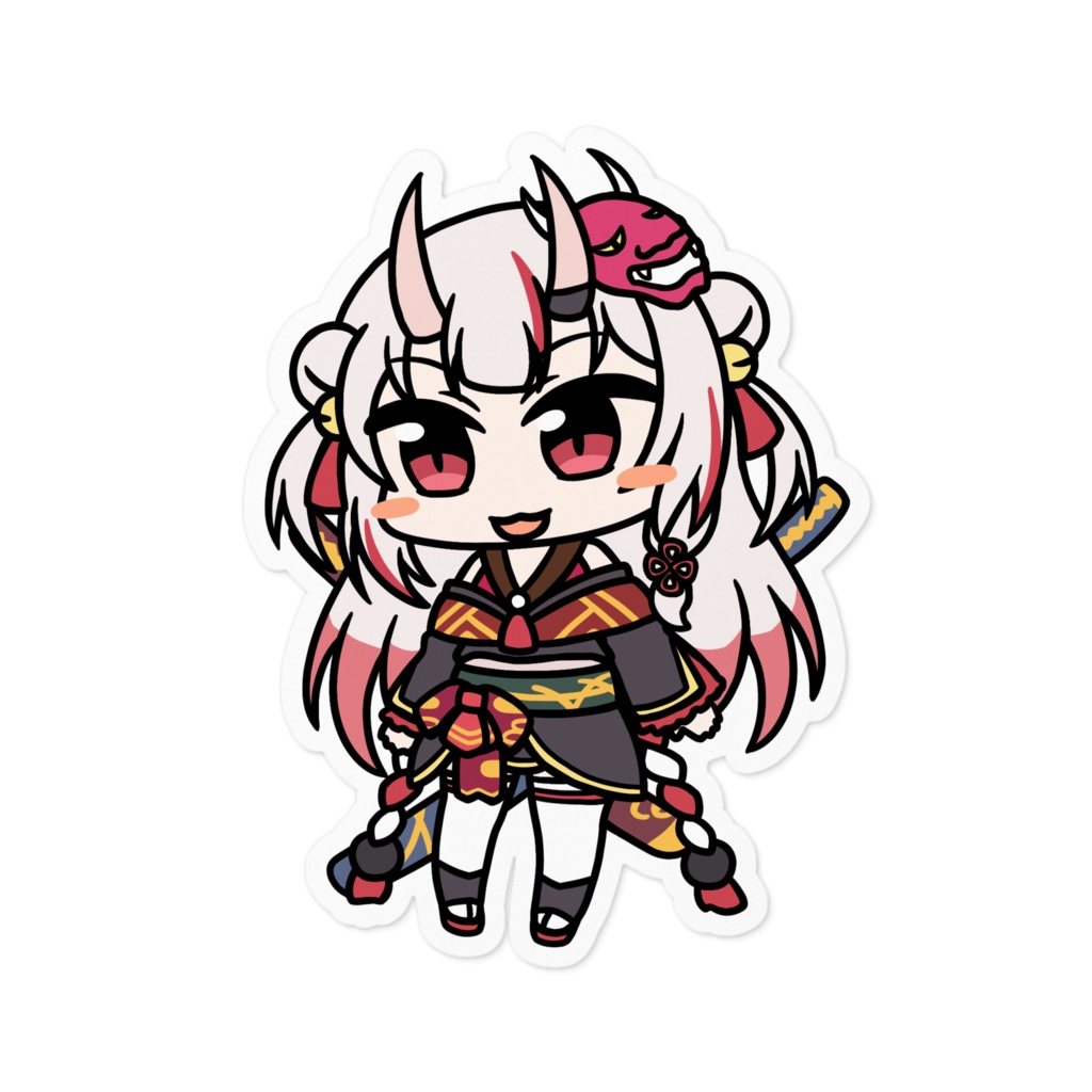 【非公式】百鬼あやめ【ステッカー】