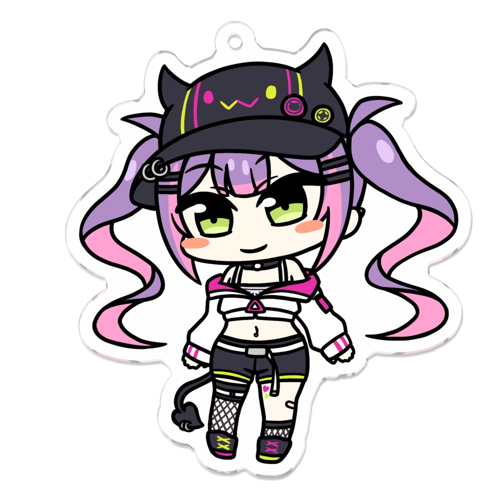 【非公式】常闇トワ【アクリルキーホルダー】