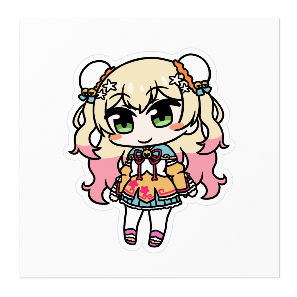 【非公式】桃鈴ねね【ステッカー】