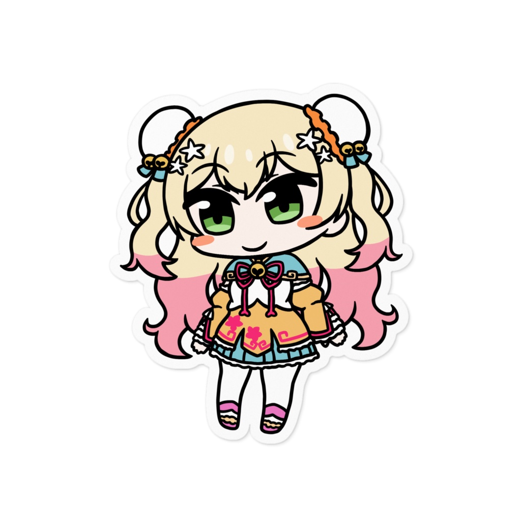 【非公式】桃鈴ねね【ステッカー】