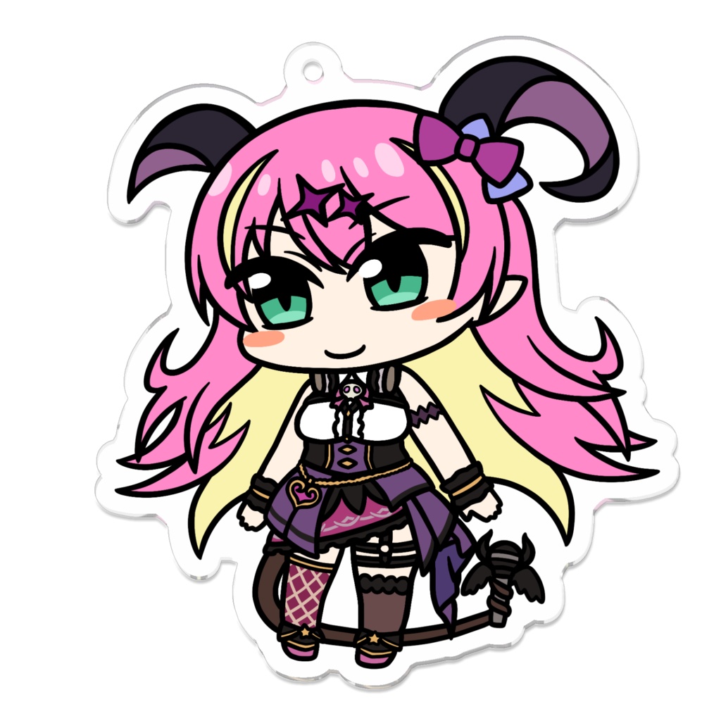 【非公式】魔乃アロエ【アクリルキーホルダー】