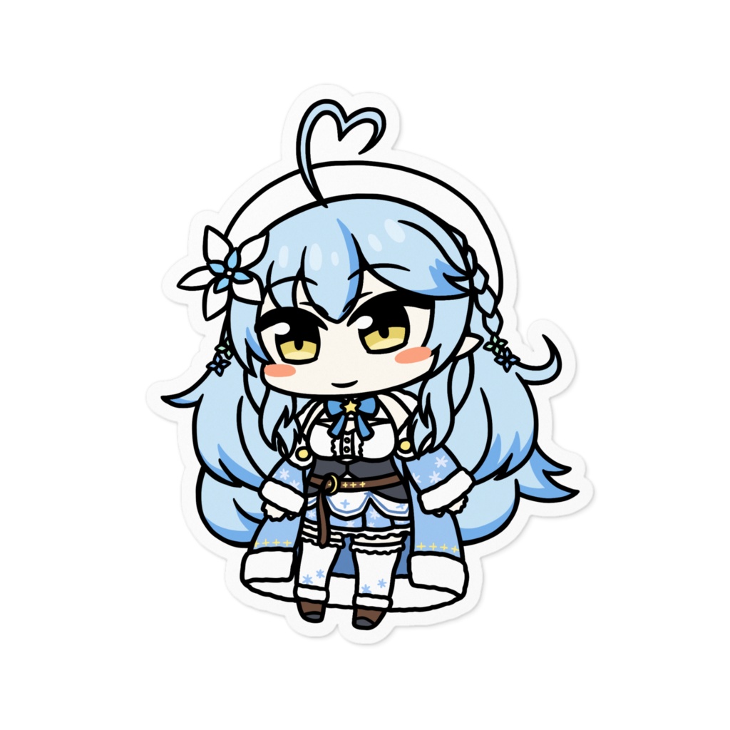 【非公式】雪花ラミィ【ステッカー】