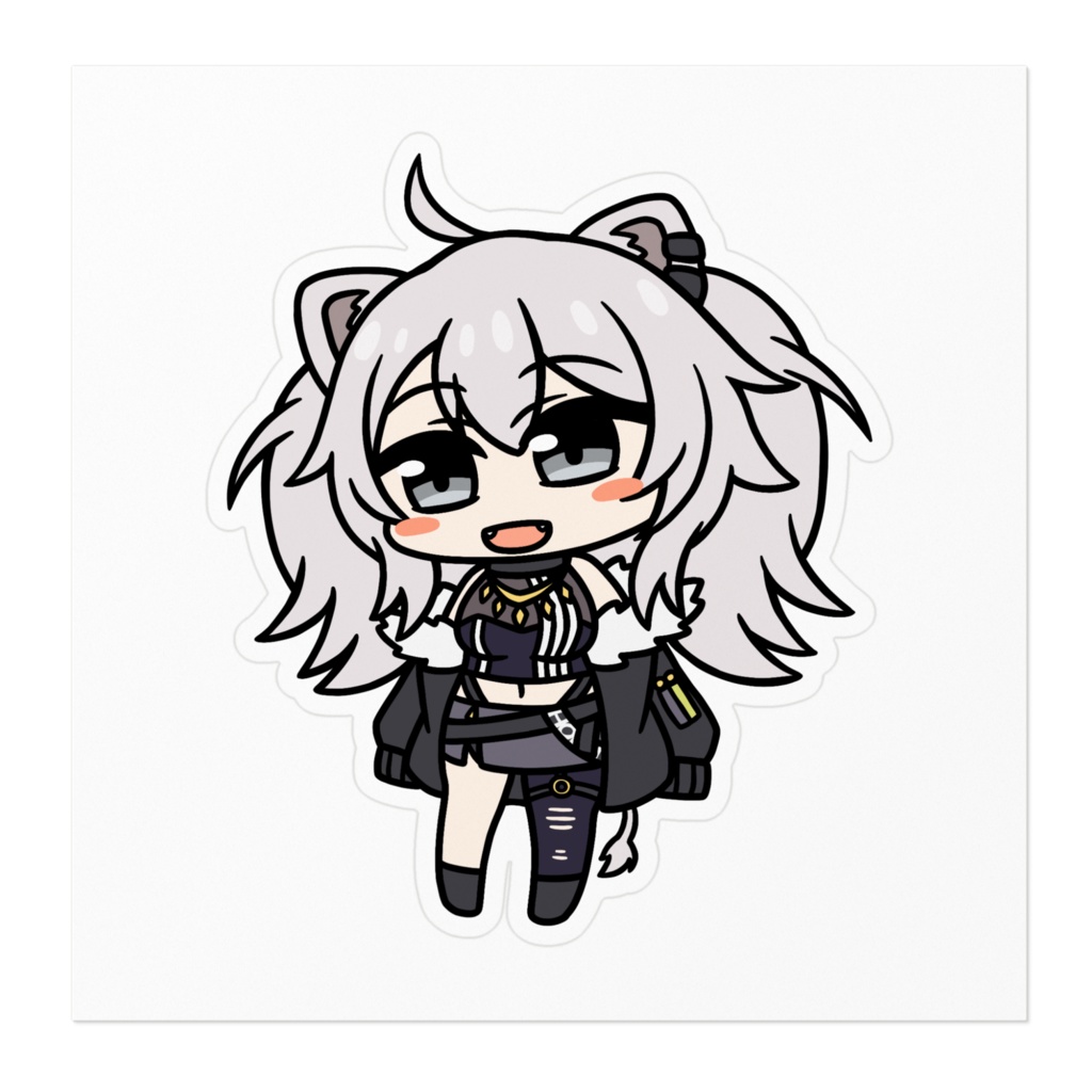 【非公式】獅白ぼたん【ステッカー】