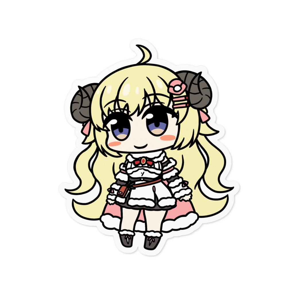 【非公式】角巻わため【ステッカー】