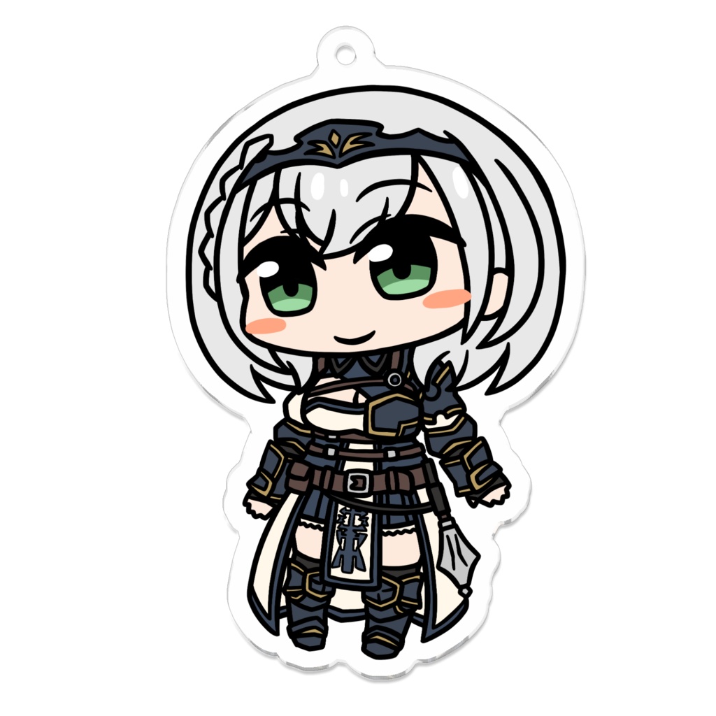 【非公式】白銀ノエル【アクリルキーホルダー】