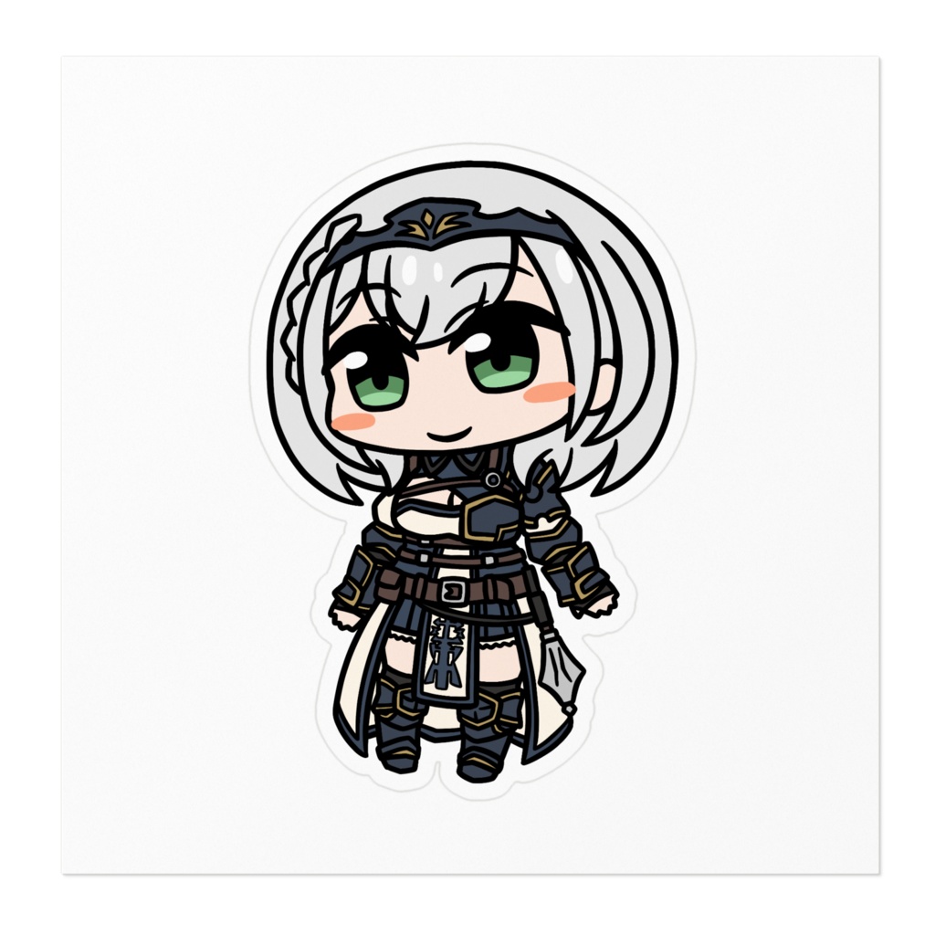 【非公式】白銀ノエル【ステッカー】