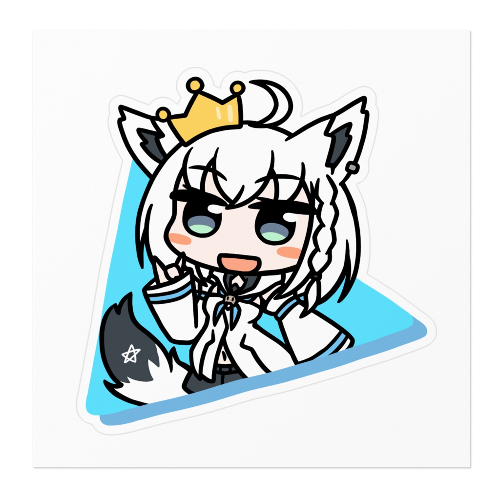 【非公式】白上フブキ【ステッカー】