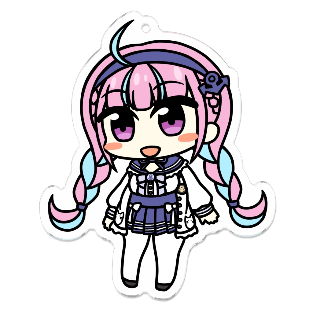 【非公式】湊あくあ【アクリルキーホルダー】