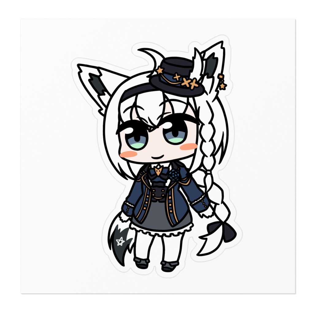 【非公式】白上フブキ【ステッカー】